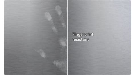 is stainless steel fingerprint resistant